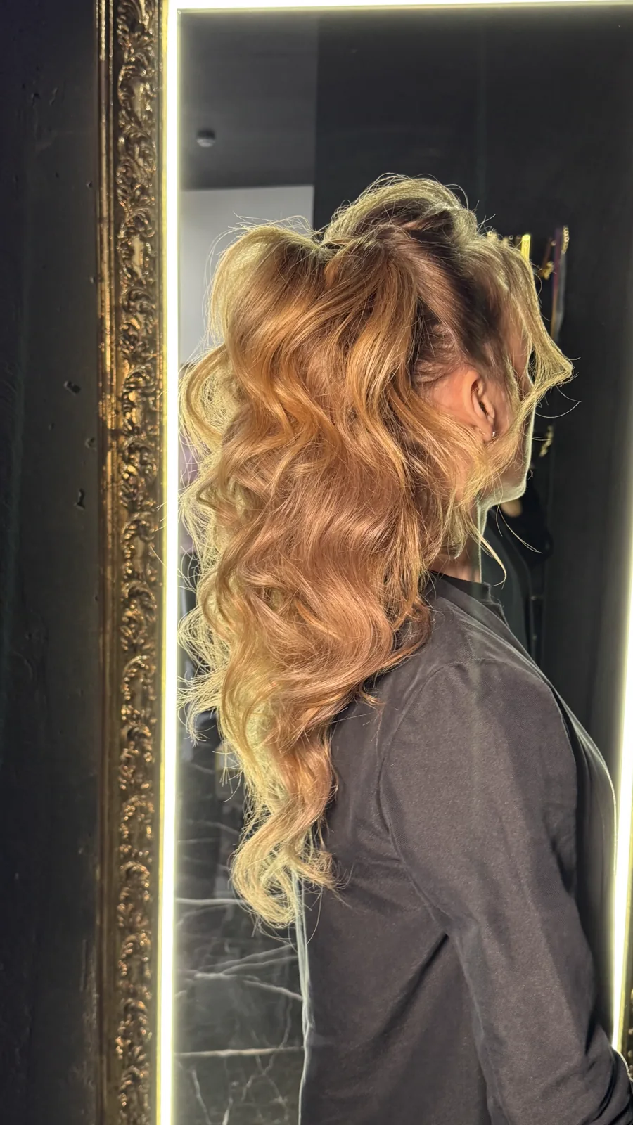 Voluminous Ponytail