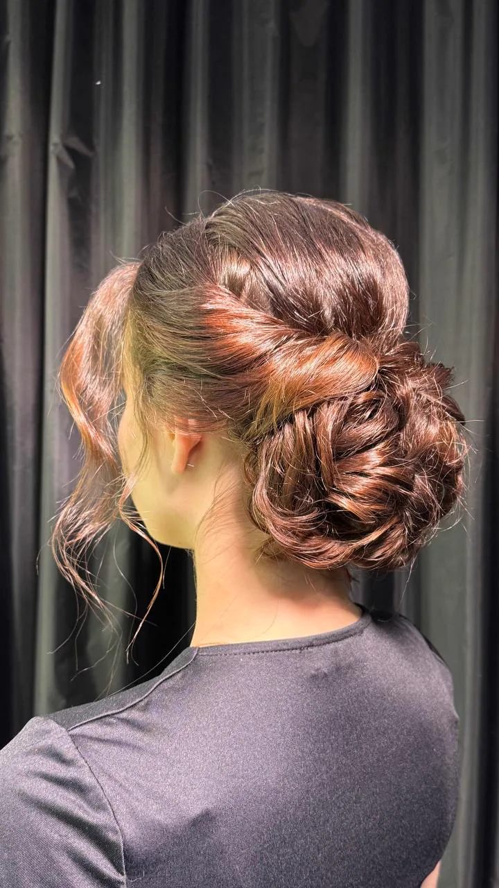 Elegant Low Bun